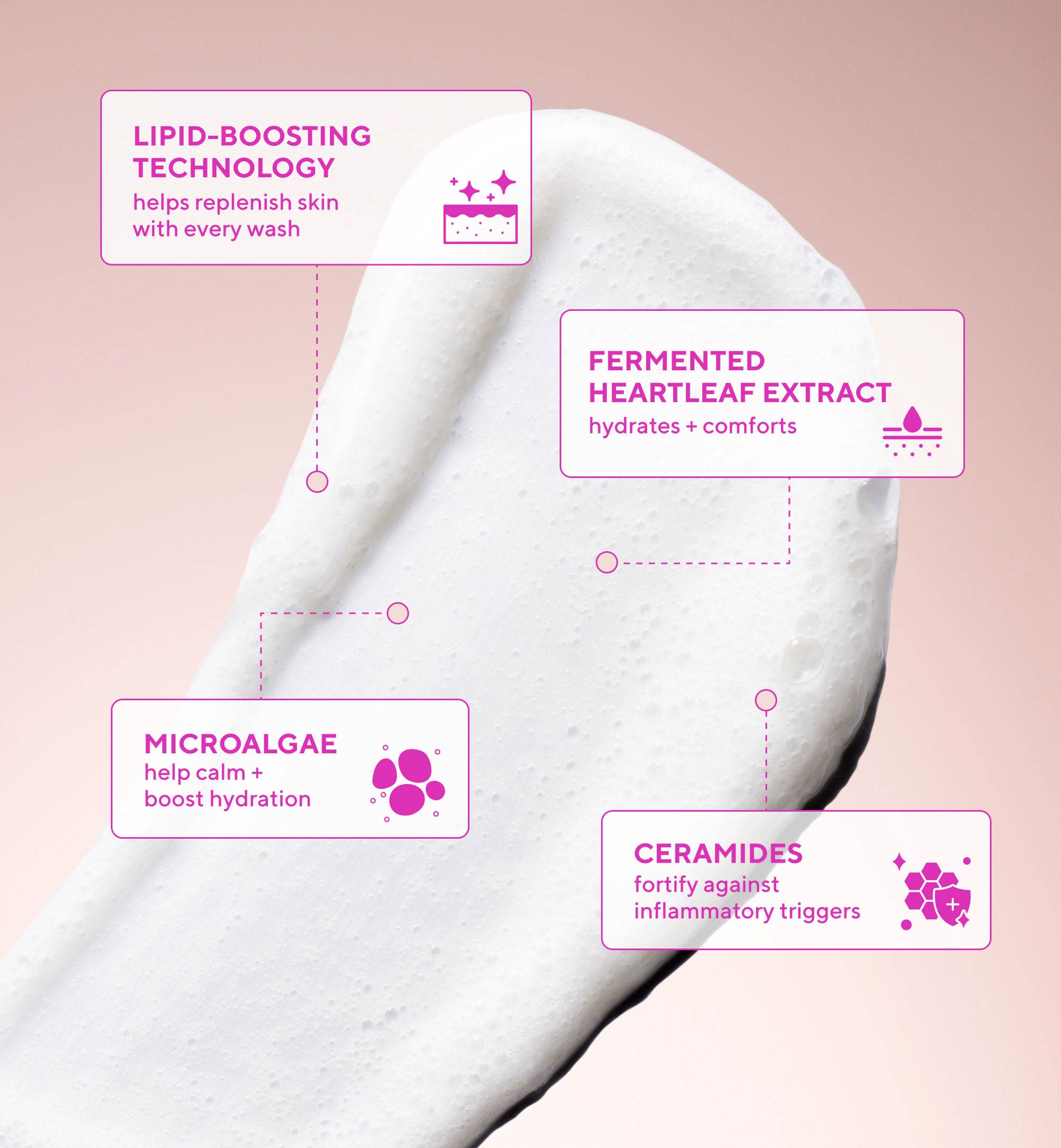 Heartleaf Soothing Body Cleansing Wash for Sensitive and Eczema-Prone Skin - Image 4